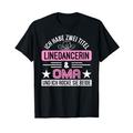 Linedance Zwei Titel Oma Line Dance T-Shirt