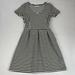 Madewell Dresses | Madewell Womens Size 2 A-Line Dress Striped | Color: Black/White | Size: 2