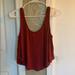 American Eagle Outfitters Tops | American Eagle Tank Top | Color: Orange/Red | Size: S