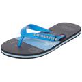 Quiksilver Herren Molokai Word Block - Flip-flops voor mannen Flip Flop, Blue Black Blue, 41 EU