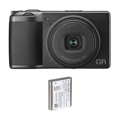 Ricoh GR III Digital Camera with Extra Battery Kit...