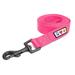 Solid Pink Puppy or Dog Leash, Large, 6 ft.