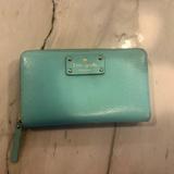 Kate Spade Bags | Kate Spade Wellesley Wallet | Color: Blue/Green | Size: Os