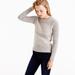 J. Crew Sweaters | J.Crew Collection Lace Stripe Crewneck Sweater New | Color: Gray | Size: Various