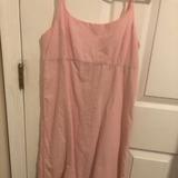 American Eagle Outfitters Dresses | American Eagle Embroidered Boho Dress Sz 4 | Color: Pink/Red | Size: 4