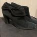 Kate Spade Shoes | Kate Spade Black Suede Bow Booties Size 8.5 | Color: Black | Size: 8.5