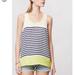 Anthropologie Tops | Anthropologie Maeve | Persephone Striped Tank | Color: Orange/Pink | Size: S