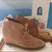 J. Crew Shoes | J-Crew Suede Ankle Booties | Color: Tan | Size: 9