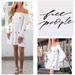 Free People Dresses | Free People Counting Daisies Mini Dress Size M. | Color: White | Size: M