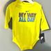 Nike One Pieces | Boys Nike Long Sleeve Nwt | Color: Blue/Yellow | Size: 0-3mb