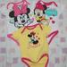 Disney One Pieces | Baby Girl Minnie Bodysuites | Color: Pink/White | Size: 3-6mb