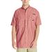 Columbia Shirts | Columbia Mens Super Bonehead Shirt Beet Oxford Red | Color: Red/White | Size: M