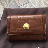 Coach Bags | Coach Leather Billfold Wallet | Color: Brown | Size: 4 1/2 Wide. 3 Tall