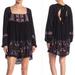 Free People Dresses | Free People | Rhiannon Embroidered Babydoll Dress | Color: Black/Purple | Size: M