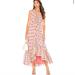 Free People Dresses | Free People Maxi Dress | Color: Cream/Orange | Size: 0