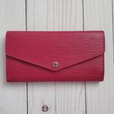 Louis Vuitton Bags | Authentic Louis Vuitton Sarah Wallet Epi Fuchsia | Color: Pink | Size: Os