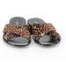 J. Crew Shoes | J Crew Leopard Print Sandals | Color: Black/Brown | Size: 8