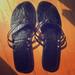 Coach Shoes | Coach Thong Sandals | Color: Black | Size: 11