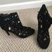 Jessica Simpson Shoes | Jessica Simpson Studded Booties | Color: Black | Size: 10