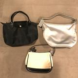 Coach Bags | Longchamp & Coach Mini Bags | Color: Black/Silver | Size: Os