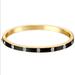 Kate Spade Jewelry | Kate Spade New York Hinge Bracelet | Color: Black/Gold | Size: Os