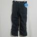 Columbia Bottoms | New Columbia Snow Pants Black Boys Girls Medium 10 | Color: Black | Size: Unisex Youth Medium