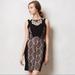 Anthropologie Dresses | Anthropologie Maeve Lace Dress | Color: Black/Tan | Size: 6