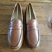 J. Crew Shoes | J.Crew Leather Penny Loafers | Color: Brown | Size: 9