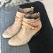 Coach Shoes | Coach “Paulina” Women’s Suede Booties | Color: Tan | Size: 7