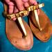 Tory Burch Shoes | Gold Tory Burch Sandals | Color: Gold | Size: 6.5