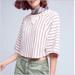 Anthropologie Tops | New Anthropologie Dolan Left Coast Crop Top. | Color: Blue/White | Size: 8