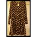 Michael Kors Dresses | L Womens Michael Kors Dress | Color: Black/Cream/Pink | Size: L