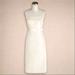 J. Crew Dresses | J. Crew Ivory Formal Sleeveless Silk ‘Emma’ Dress, 4 (Tall) | Color: Cream/White | Size: 4 Tall