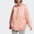 Adidas Jackets & Coats | Adidas Originals Long Bomber Jacket | Color: Pink | Size: Xs