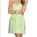 Lilly Pulitzer Dresses | Lilly Pulitzer Richelle Dress In Elephant Ears | Color: Blue/Green | Size: 2