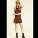 Free People Dresses | Free People Us And Them Mini Dress - Tiger Print | Color: Brown/Tan | Size: Xs