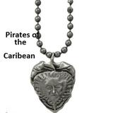 Disney Accessories | Necklace Disney Pirate Caribbean Necklace Nwt | Color: Gray | Size: Unisex