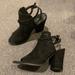 American Eagle Outfitters Shoes | American Eagle Bootie Heels | Color: Black | Size: 6