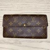 Louis Vuitton Bags | Louis Vuitton Sarah Wallet M60531 | Color: Brown/Gold | Size: 7.5 X 3.9 Inches