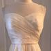J. Crew Dresses | J.Crew Clara Dress In Silk Chiffon Size 2 Ivory A0 | Color: White | Size: 2