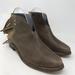 Anthropologie Shoes | Koolaburra Dallas Fringe Booties Ankle Boots Brown | Color: Brown | Size: 6.5