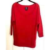 American Eagle Outfitters Sweaters | American Eagle Outfitters Scoop Neck Sweater | Color: Red | Size: S