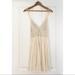 Free People Dresses | Flowy Embellished Free People Dress | Color: Cream/White | Size: 4