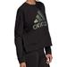 Adidas Tops | Adidas Id Glam Sweatshirt | Color: Black | Size: M