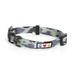 Reflective Camouflage Grey Puppy or Dog Collar, Small