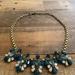 J. Crew Jewelry | J. Crew Stone Statement Necklace | Color: Blue/Gold | Size: Os