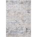 Blue 87 x 60 x 0.2756 in Area Rug - Ophelia & Co. Amoll Floral Light Gray/Navy Area Rug Polypropylene | 87 H x 60 W x 0.2756 D in | Wayfair