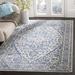 White 36 x 0.31 in Area Rug - Langley Street® Evart Oriental Handmade Tufted Navy/Light Gray Area Rug | 36 W x 0.31 D in | Wayfair