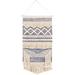 Mistana™ Wall Hanging w/ Hanging Accessories Included Blended Fabric in White | 36 H x 24 W in | Wayfair 1D7ECACD904B4AB8BB100C4AC65D3B9F