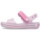 Crocs unisex-child Crocband Sandal Sandal, Ballerina Pink, 22/23 EU